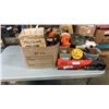 Image 1 : BOX AND TRAY OF TOOLS, ADHESIVES