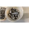 Image 2 : BOX AND 2 BINS OF SOCKETS AND WRENCHES