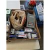 Image 2 : 2 TRAYS OF ELECTRICAL AND OTHER HARDWARE