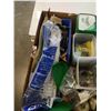 Image 8 : 2 TRAYS OF ELECTRICAL AND OTHER HARDWARE