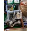 Image 9 : 2 TRAYS OF ELECTRICAL AND OTHER HARDWARE