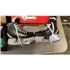 Image 2 : BAUER SIZE Y9 ICE SKATES AND CCM USA SIZE 2 ICE SKATES