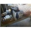 Image 1 : LOT OF PLUMBING PIPE CONNECTORS AND TRAY OF HARDWARE