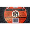 Image 3 : SPOOL OF BLUESHIELD FLUX CORED WELDING WIRE AND ABRASIVE DISC