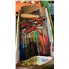 Image 2 : TRAY OF TOOLS AND TOOLBOX WITH CONTENTS