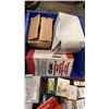Image 6 : BOX AND 2 TOTES OF NEW AUTOMOTIVE PARTS