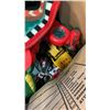 Image 3 : WORKPRO TOOL BAG SET WITH BOX OF TOYS AND PLAYRUG