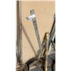 Image 9 : PIPE CUTTER, CUTTING TOOL, THREADED ROD AND LARGE WRENCH