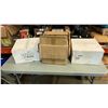 Image 1 : 2 BOXES OF NEW SNAITIZING WIPES AND BOX OF NEW LETTER LEARNING CARDS