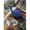 Image 3 : TRAY OF FISHING REELS, TACKLEBOX AND ORGANIZER WITH CONTENTS AND DOWNRIGGER