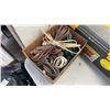 Image 2 : 2 TOOLBOXES AND BIN OF HARDWARE