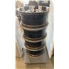 Image 3 : SET OF 4 ALUMINUM 20" RIMS WITH  5 BOLT PATTERN