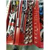 Image 10 : RED TOOLBOX WITH SOCKETS, TOOLS, WRENCHES