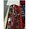 Image 11 : RED TOOLBOX WITH SOCKETS, TOOLS, WRENCHES