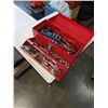 Image 2 : RED TOOLBOX WITH SOCKETS, TOOLS, WRENCHES