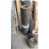 Image 2 : LOT OF RUBBER, FELT PAPER AND POLY PANELS