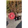 Image 1 : LINCOLN RETRACTABLE AIR HOSE WITH 2 AXLE STANDS AND JACKALL