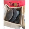Image 8 : 3 BOXES OF CUTTING DISCS WITH BOX OF FACE SHEILDS