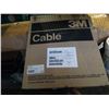 Image 4 : LOT OF PLASTIC JUNCTION BOXES, ROLL OF ELECTRICAL CABLE AND BOX OF FOAM