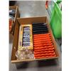 Image 2 : 2 TRAYS OF HALLOWEEN DECORATIONS, ICECUBE TRAYS, CUPS, ED HARDY CUPS