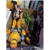 Image 3 : BOX OF KIDS TOYS, MARVEL BACKPACK, RUBICS CUBES, DINOSAURS