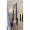 Image 3 : TOTE OF MARTIAL ARTS TRAINING WEAPONS, TRAINING STAND