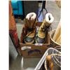 Image 3 : WICKER BASKETS, SOAP MOLDS, BOOTS, HAIR CURLERS