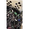 Image 2 : BASKET OF CORDS AND CABLES