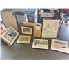 Image 1 : LOT OF PAINTINGS AND PRINTS