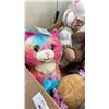 Image 8 : 3FT CARE  BEAR AND BOX OF NEW STUFFIES