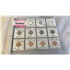 Image 1 : 11 CANADIAN CENTENNIAL COINS 1867-1967 SILVER QUARTER AND DIME, PLUS NICKLE AND PENNY