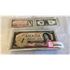 Image 1 : 1954 $1000 BILL CLOCK, WORKING, PLUS 1954 $1000 + USA $1,000,000 NOVELTY BILL