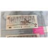 Image 8 : 3 1986 CANADIAN $2 BILLS - LAST ISSUE OF $2 BILLS - ELIZABETH II