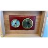Image 8 : VINTAGE SOLID WOOD BOX WITH CONTENTS