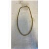 Image 1 : TWISTED COPPER NECKLACE MARKED 18K