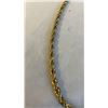 Image 2 : TWISTED COPPER NECKLACE MARKED 18K
