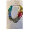 Image 1 : HEAVY MULTI-STRAND BEADS NECKLACE