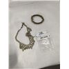 Image 1 : INDIAN SILVER NECKLACE AND BRACELET
