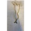 Image 1 : FIRST NATIONS PEWTER PENDANT WITH CORD NECKLACE