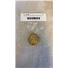 Image 1 : VINTAGE SILVER AND GOLD TONE 1943 LIBERTY COIN PENDANT