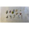 Image 1 : COLLECTION OF 12 MISC. VINTAGE PENDANTS