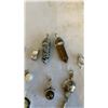 Image 3 : 10 SILVER TONE AND STERLING SILVER PENDANTS