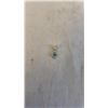 Image 1 : 10K WHITE GOLD STONE PENDANT WITH TOPAZ, MARKED 417