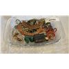 Image 1 : TRAY OF COSTUME JEWELRY