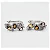 Image 1 : STERLING SILVER NATURAL TOURMALINE (1.84CTS) & CZ EARRINGS, W/A $840.00