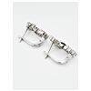 Image 4 : STERLING SILVER NATURAL TOURMALINE (1.84CTS) & CZ EARRINGS, W/A $840.00