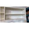 Image 10 : WHITE DRESSER WITH HUTCH