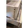 Image 7 : WHITE DRESSER WITH HUTCH