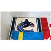 Image 5 : CANUCKS MINI FLAG, STICKER, WHITE CAPS CUP, CANADA FLAG, RIBBONS