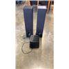 Image 1 : 2 POLK AUDIO R30 FLOOR SPEAKERS AND SURROUND BAR 3000 POWERED SUB